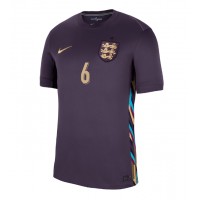 Camiseta Inglaterra Marc Guehi #6 Segunda Equipación Replica Eurocopa 2024 mangas cortas